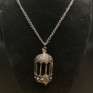 Bird Cage Necklace